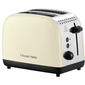 RUSSELL STAINLESS STEEL CREAM 2 SLICE TOASTER 26551