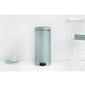 BRABANTIA PEDAL BIN NEWLCON 30 LTR METALLIC MINT 